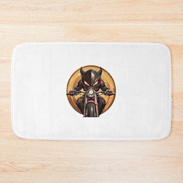 Item preview, Samurai Kitten on a Motorcycle designed and sold by BADESIGNZZ.