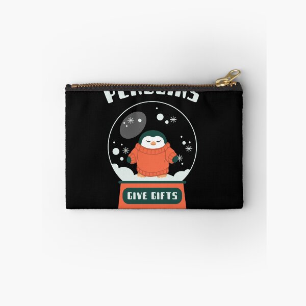 Item preview, Penguins Give Gifts Animal Facts Fun Trivia Education designed and sold by StudioTVDinners.