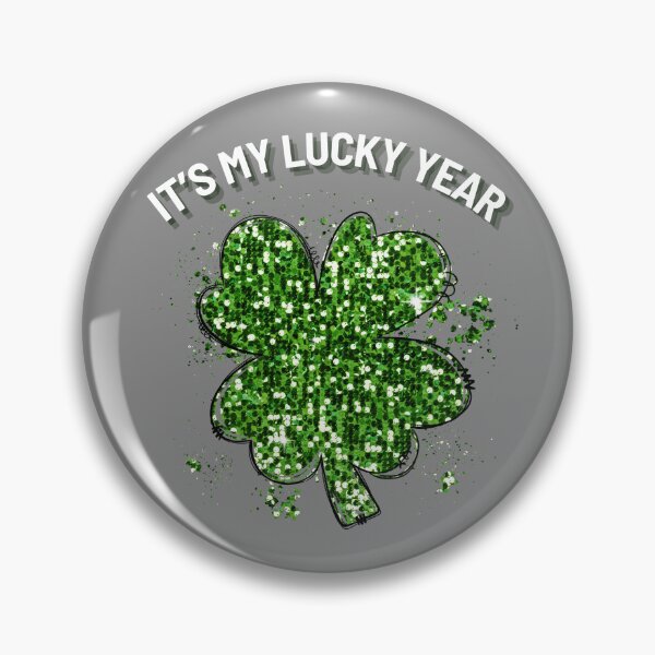 Item preview, Its my lucky year, 4 leaf clover, 2024 designed and sold by Cerulean-Shop.