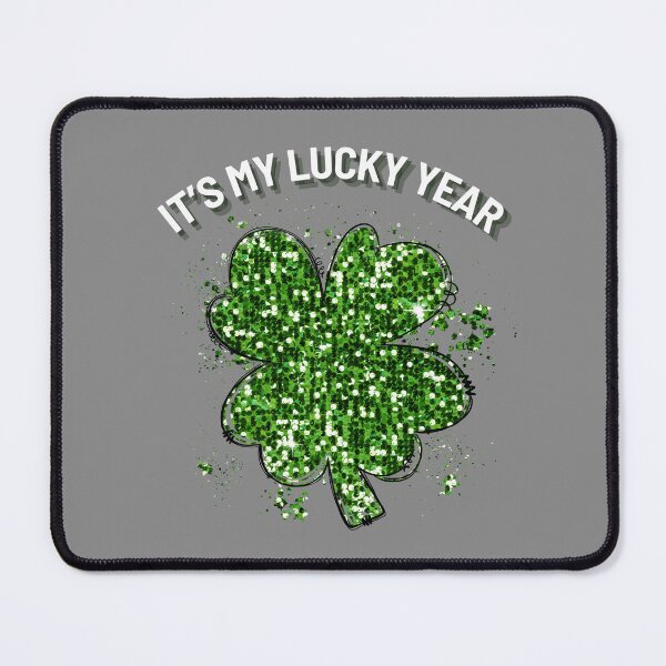 Item preview, Its my lucky year, 4 leaf clover, 2024 designed and sold by Cerulean-Shop.