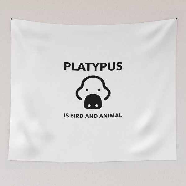Item preview, Platypus is Bird and Animal Animal Facts  Fun Trivia Education designed and sold by StudioTVDinners.
