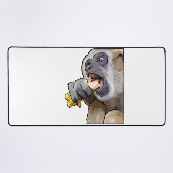 Item preview, Snacking Gibbon designed and sold by UnderbiteShop.