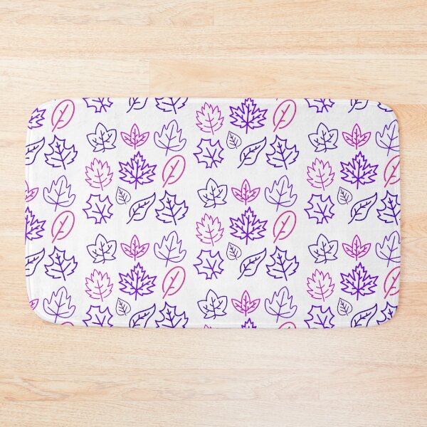 Item preview, Violetish Leaves  designed and sold by CushyNest.