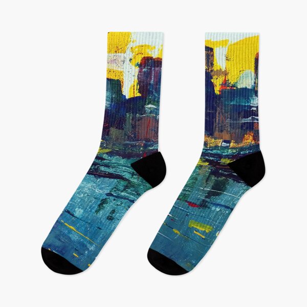 Item preview, City Port Sunset - Acrylic on Canvas designed and sold by Paul Gilbert.