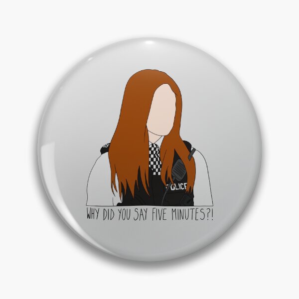 Item preview, "Why Did You Say Five Minutes?!" Amy Pond Quote Print Design  designed and sold by abldesign.