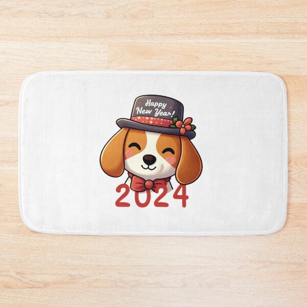Item preview, Beagle Bliss: Overflowing Joy for the New Year designed and sold by EpicPaws.
