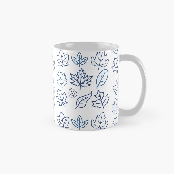 Item preview, Cobaltish Leaves  designed and sold by CushyNest.