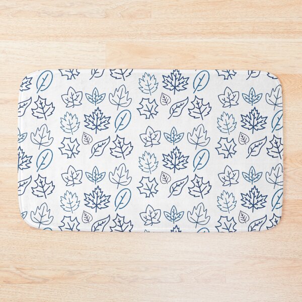 Item preview, Cobaltish Leaves  designed and sold by CushyNest.
