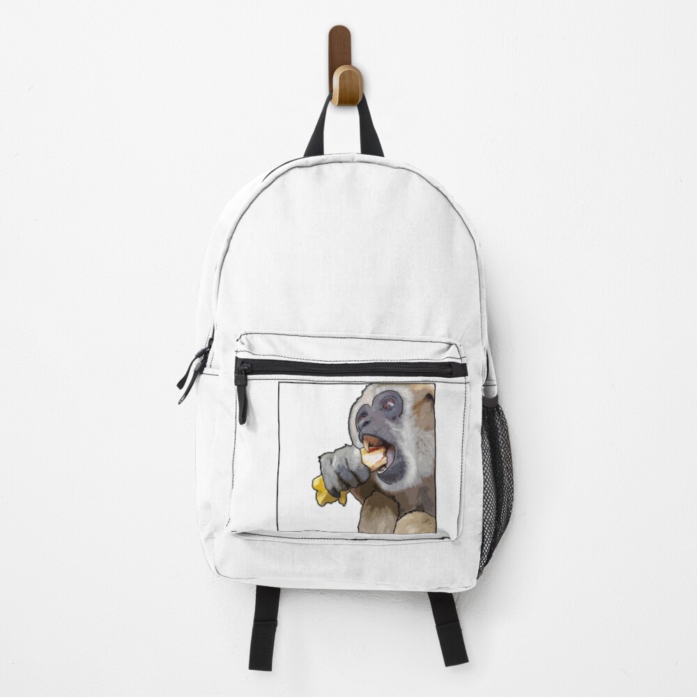 Vista previa del artículo con la obra «Mochila», diseñado y vendido por UnderbiteShop.