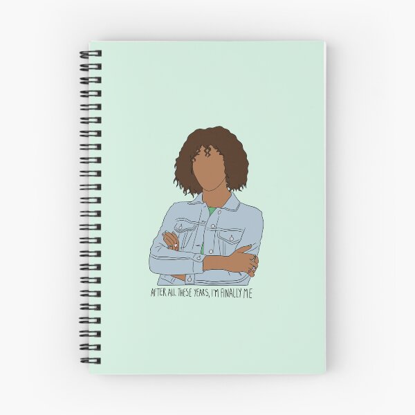 Item preview, "After All These Years, I'm Finally Me" Rose Temple-Noble Quote Print Design  designed and sold by abldesign.