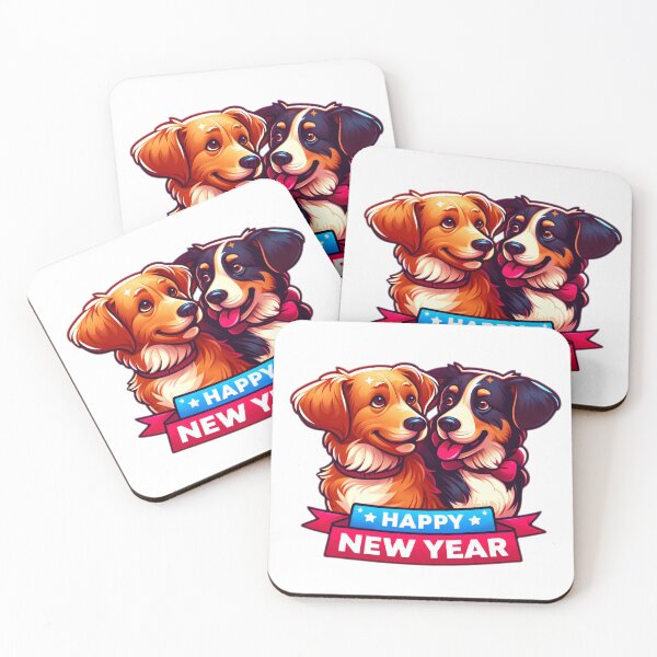 Item preview, Dynamic Duo: Double the Joy, Double the New Year Wishes! designed and sold by EpicPaws.