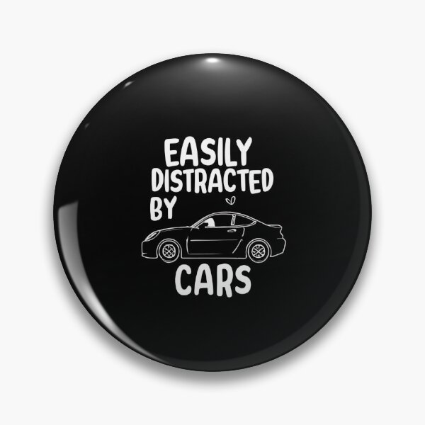 Item preview, Easily Distracted By Cars ideal graphic for car lovers designed and sold by FashionFlock.