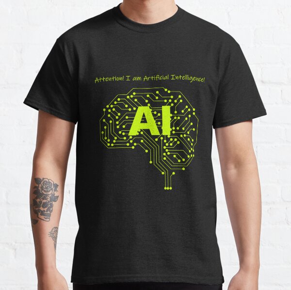 Item preview, Artificial Intelligence designed and sold by CatCoconut-Art.
