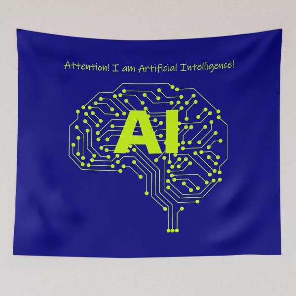 Item preview, Artificial Intelligence designed and sold by CatCoconut-Art.