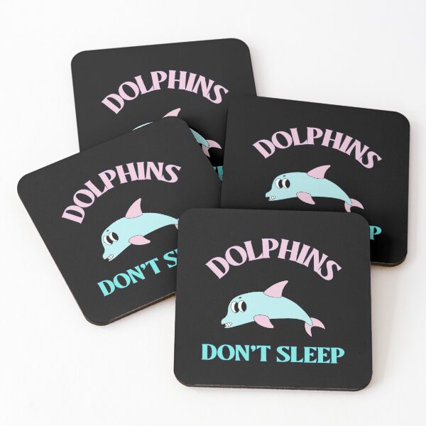Item preview, Dolphins Do Not Sleep Animal Facts Fun Trivia Education designed and sold by StudioTVDinners.