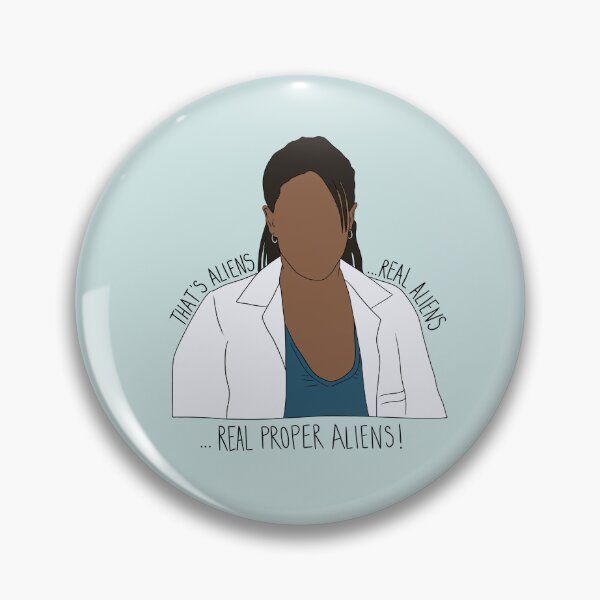 Item preview, "That's Aliens...Real Aliens...Real Proper Aliens!" Martha Jones Quote Print Design  designed and sold by abldesign.