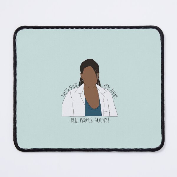 Item preview, "That's Aliens...Real Aliens...Real Proper Aliens!" Martha Jones Quote Print Design designed and sold by abldesign.