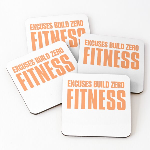 Item preview, Fitness Motivation Excuses Build Zero fitness designed and sold by rawaart1.