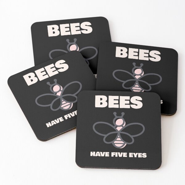 Item preview, Bees have 5 Eyes Animal Facts Fun Trivia Education designed and sold by StudioTVDinners.