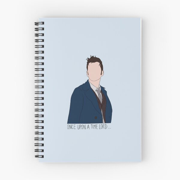 Item preview, "Once Upon A Time Lord..." Fourteenth Doctor Quote Print Design  designed and sold by abldesign.