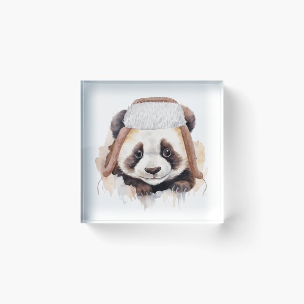 Item preview, Cute Peeking Watercolor Panda designed and sold by TheAnimalZ00.