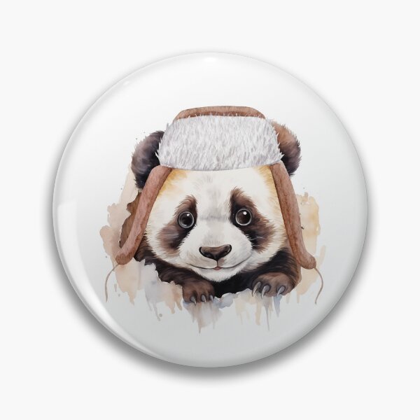 Item preview, Cute Peeking Watercolor Panda designed and sold by TheAnimalZ00.