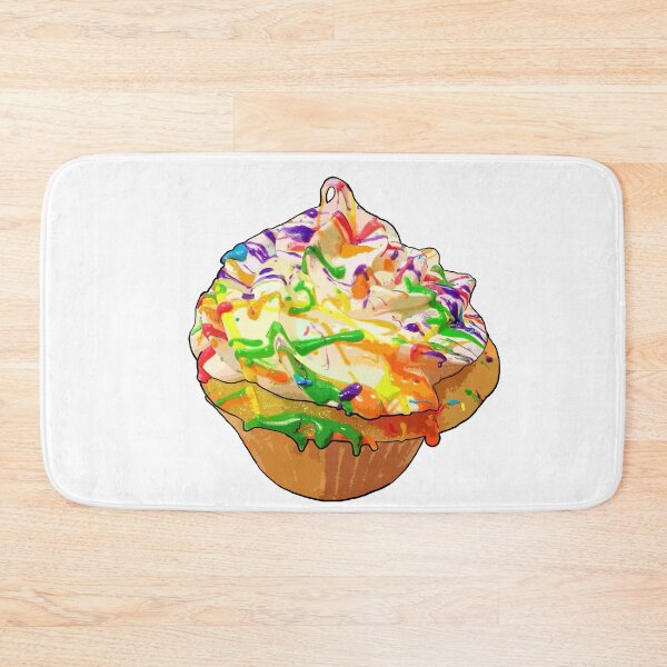 Item preview, Rainbow Cupcake designed and sold by UnderbiteShop.