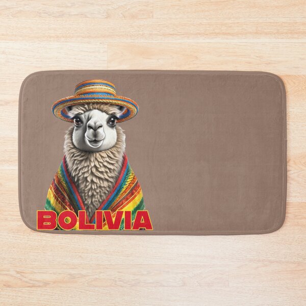 Item preview, Bolivian proud adorable llama design designed and sold by La Loca.