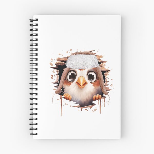 Item preview, Cute Peeking Watercolor Owl designed and sold by TheAnimalZ00.