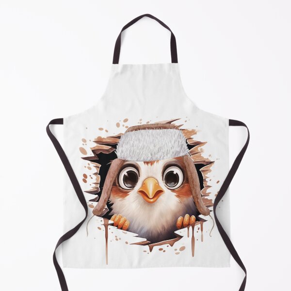 Item preview, Cute Peeking Watercolor Owl designed and sold by TheAnimalZ00.
