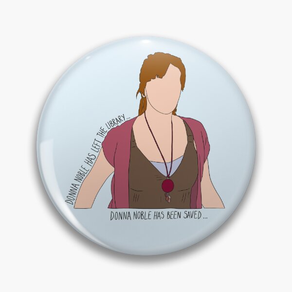 Item preview, "Donna Noble Has Left The Library... Donna Noble Has Been Saved..." Donna Noble Quote Print Design  designed and sold by abldesign.
