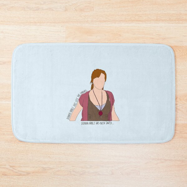 Item preview, "Donna Noble Has Left The Library... Donna Noble Has Been Saved..." Donna Noble Quote Print Design  designed and sold by abldesign.