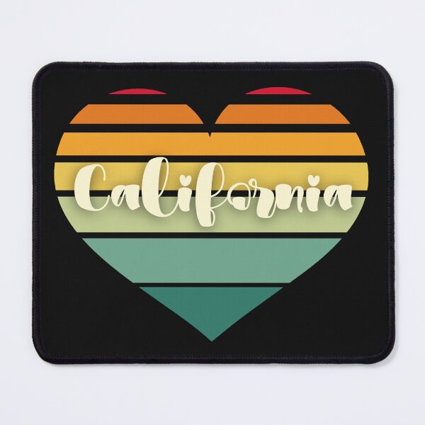 Item preview, Sun-Kissed Love: Retro California Heart Design designed and sold by GemaDesings.