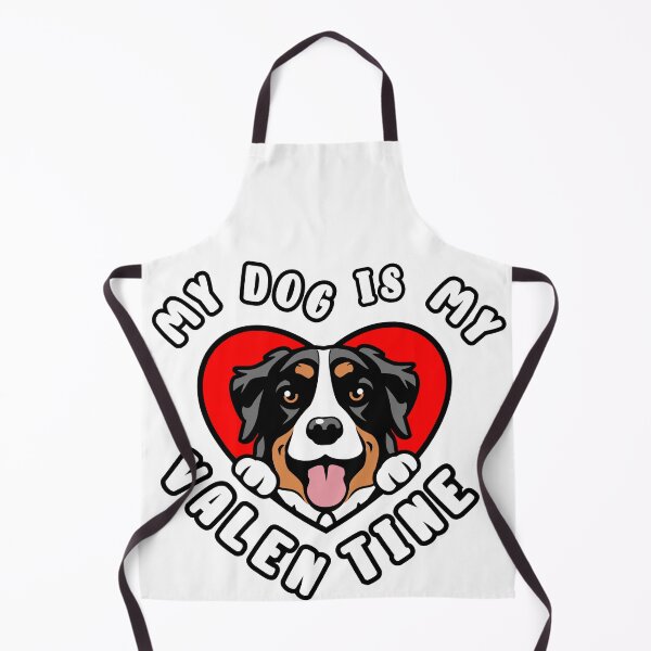 Item preview, My Dog Is My Valentine Bernese Mountain Dog designed and sold by TheAnimalZ00.