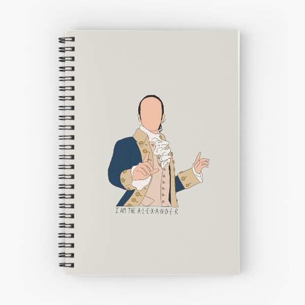 Item preview, "I Am The A-L-E-X-A-N-D-E-R" Alexander Hamilton Quote Print Design  designed and sold by abldesign.