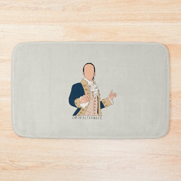 Item preview, "I Am The A-L-E-X-A-N-D-E-R" Alexander Hamilton Quote Print Design  designed and sold by abldesign.
