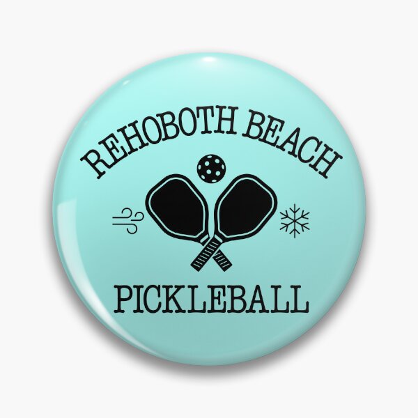 Item preview, Rehoboth Beach Pickleball Wind Snow BLK designed and sold by Lpkimphoto.
