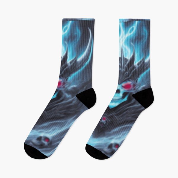 Artikelvorschau, Elektrisierter blauer Dämonenkrieger entworfen und verkauft von TheDarkWardrobe.