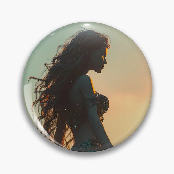Item preview, Mermaid in the setting sun designed and sold by Fantasyplus.