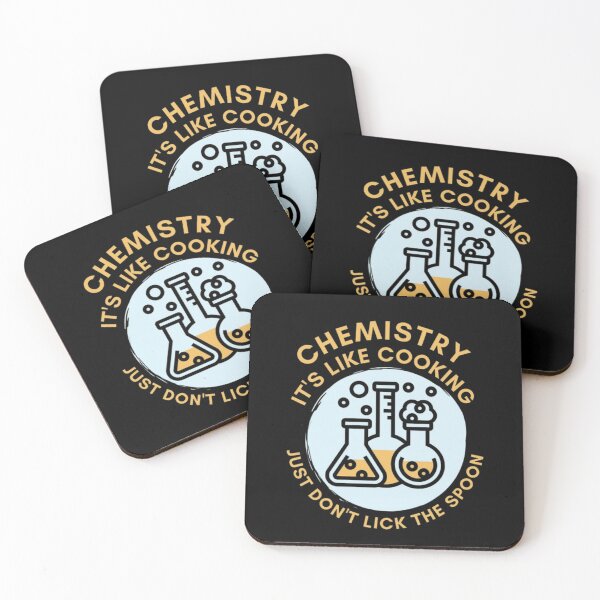 Item preview, Chemistry It's Like Cooking, Just Don't Lick The Spoon  designed and sold by Zoo-Moo.