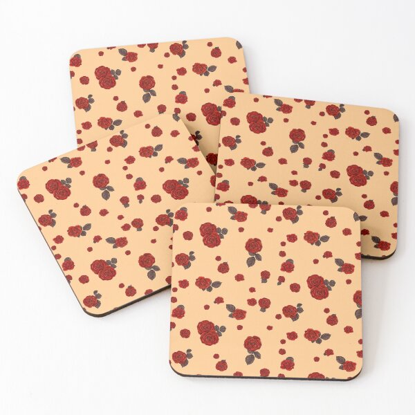 Item preview, Red Rose Pattern designed and sold by Crypticcreator.