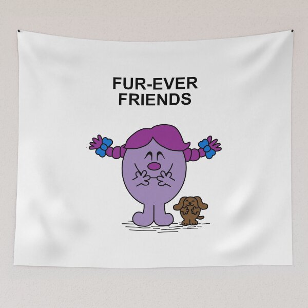 Item preview, Little Miss Fur-ever Friends Dog Lover designed and sold by Scat the cat.