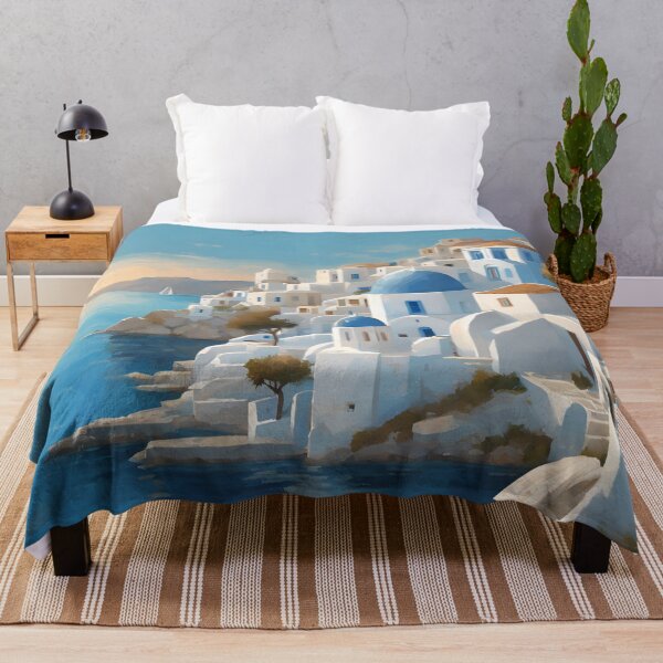 Item preview, Azure Archipelago in Greece designed and sold by colorvisionart.