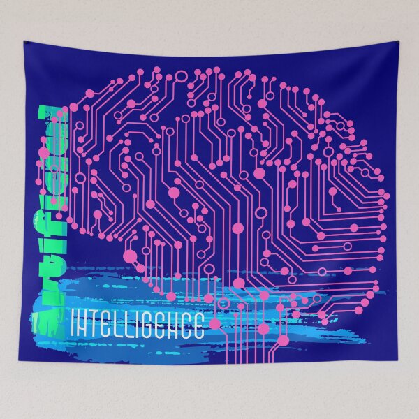 Item preview, Artificial Intelligence designed and sold by CatCoconut-Art.