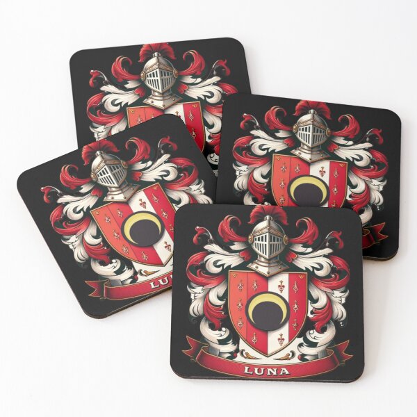 Item preview, Luna's Coat of Arms designed and sold by Luna's  Home Decor & Apparel.