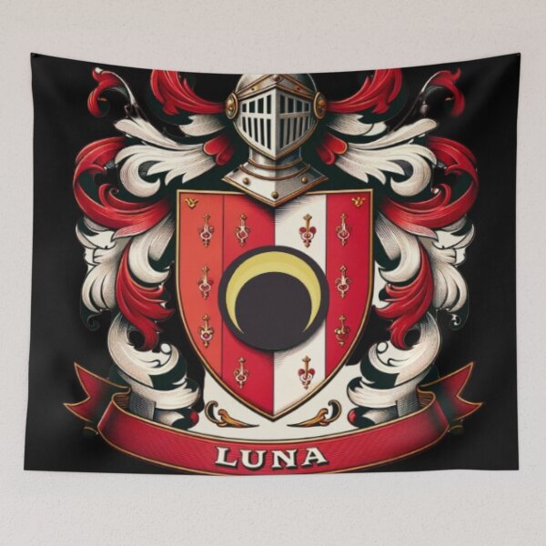 Item preview, Luna's Coat of Arms designed and sold by Luna's  Home Decor & Apparel.