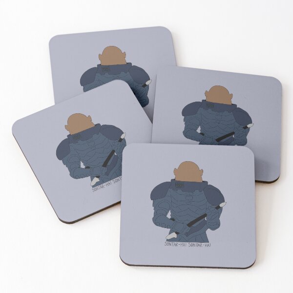Item preview, "Sontar-Ha Sontar-Ha!" Sontaran Quote Print Design  designed and sold by abldesign.