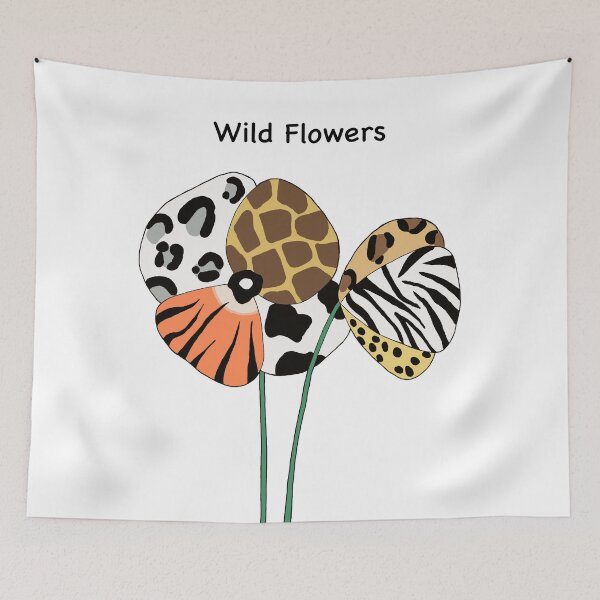 Item preview, Wild Flowers 1 designed and sold by Wyndee Breheny.