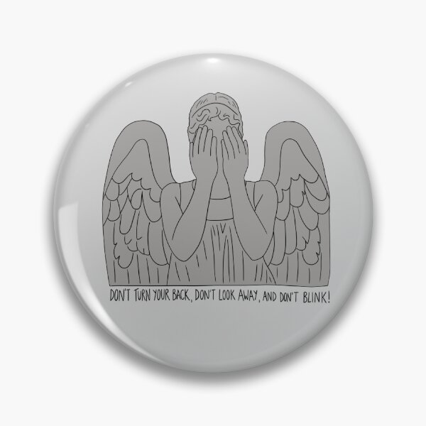 Item preview, "Don't Turn Your Back, Don't Look Away, And Don't Blink!" Weeping Angels Quote Print Design  designed and sold by abldesign.