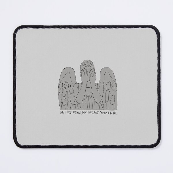 Item preview, "Don't Turn Your Back, Don't Look Away, And Don't Blink!" Weeping Angels Quote Print Design designed and sold by abldesign.